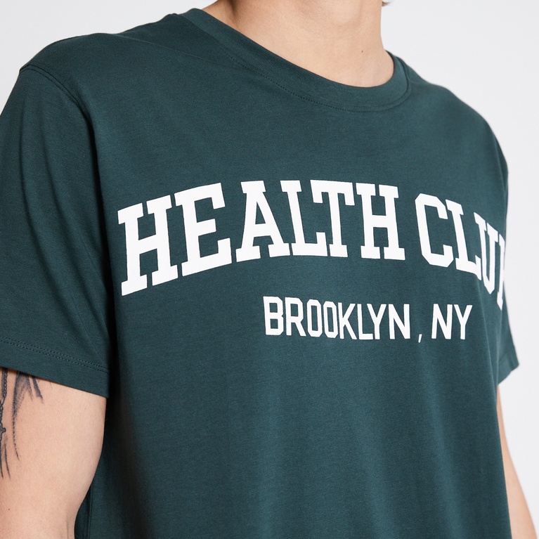 Printed tee "Bill" Dark green 2